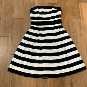 White House Black Market Striped Dress Size 2